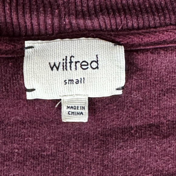 Wilfred Maroon Cocoon Cardigan - Picture 3 of 3